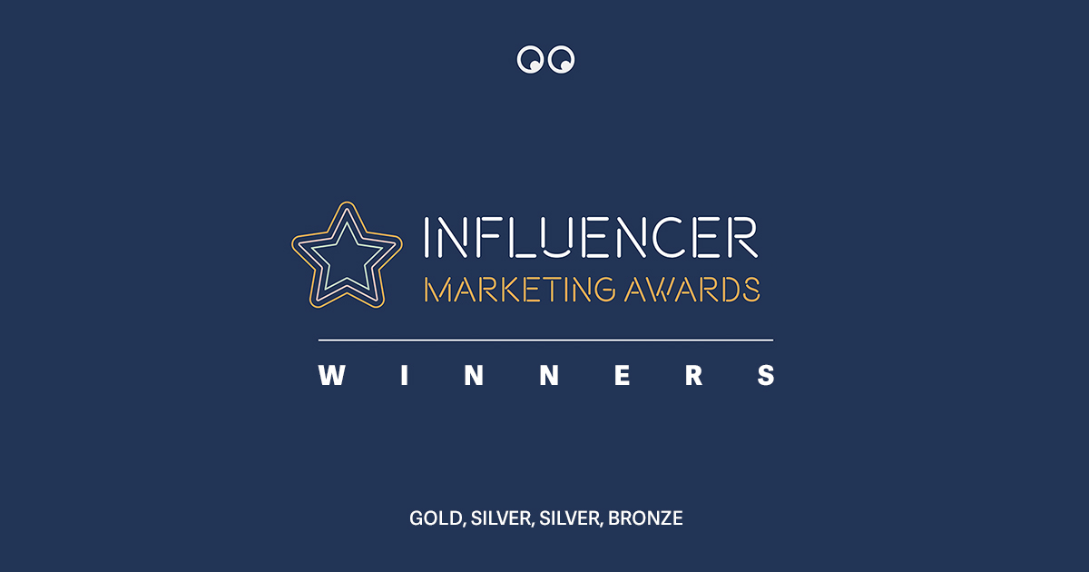 BDB Wins Gold at the 2021 Influencer Marketing Awards